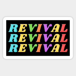 Revival | Christian Typography Sticker